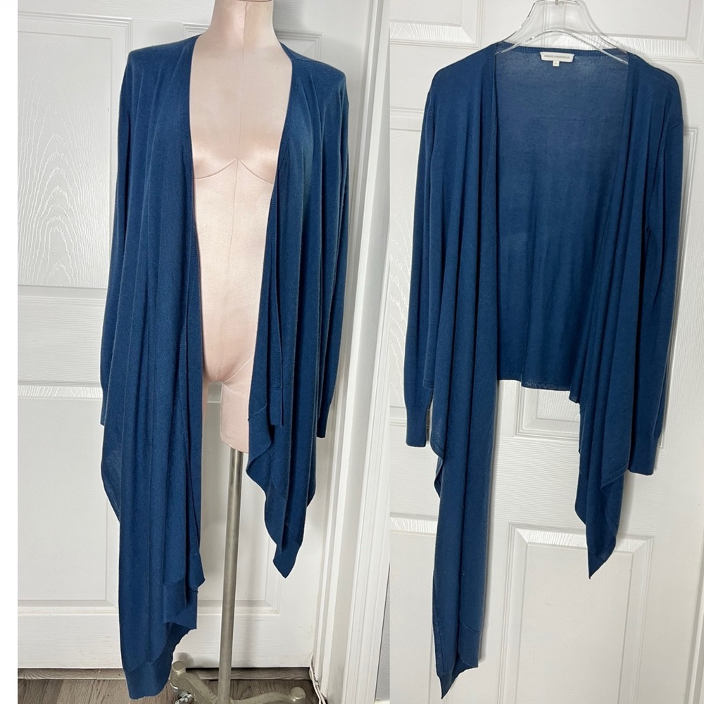 Armand Diradourian Cashmere Silk Blend Sweater Cardigan Sz L